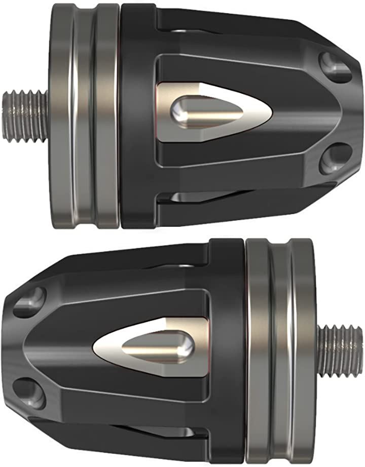 h＆b バーエンド キャップ グリップエンド カワサキ バイク Z900RS ZRX1200DAEG NINJA250 用( ブラック) 5,375円