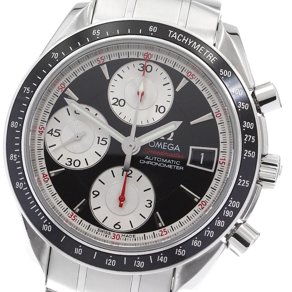 オメガ OMEGA 3210.51 スピードマスター クロノグラフ 自動巻き メンズ 保証書付き_901240【中古】 181,150円