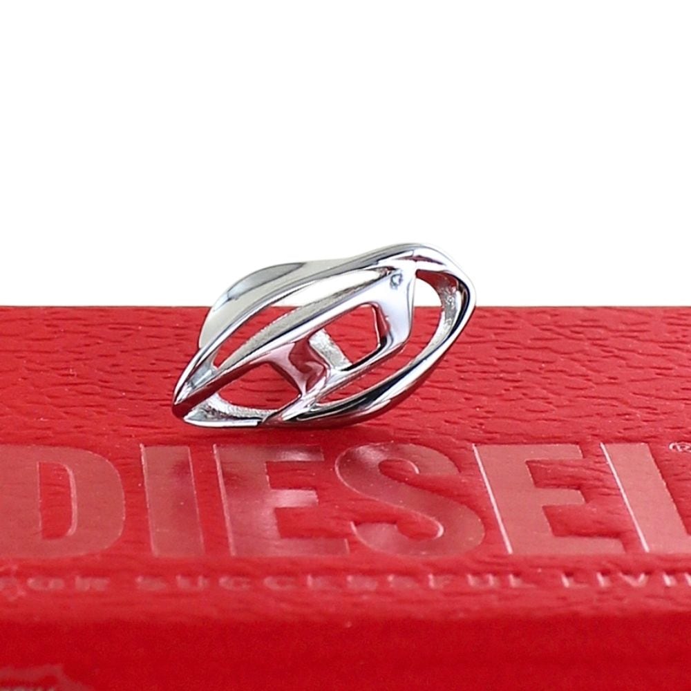 ディーゼル 片耳ピアス ピアス メンズ レディース Dロゴ おしゃれ シンプル スタッドピアス ステンレス シルバー シングルピアス おしゃれ 誕生日プレゼント 結婚記念日 ジュエリー ギフト 贈り物