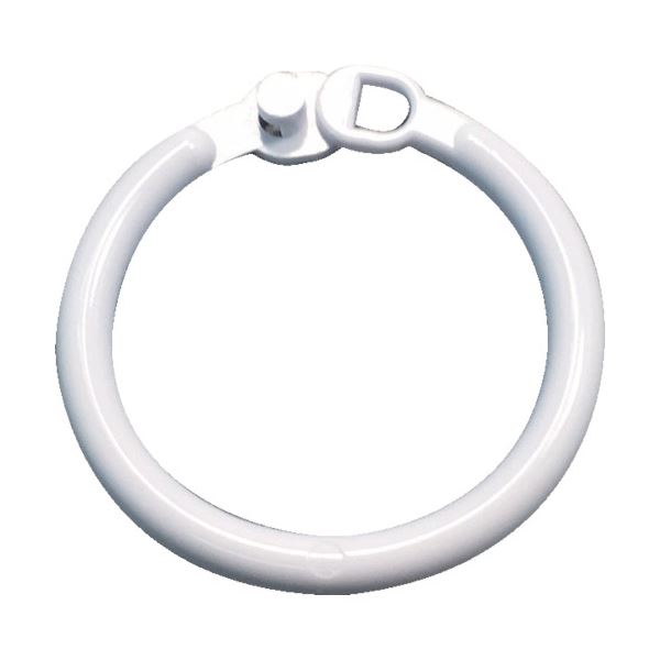 (まとめ) TRUSCO 樹脂製カードリング3.5mm×Φ25mm TKRJ-25 1パック（10個） (×30セット)