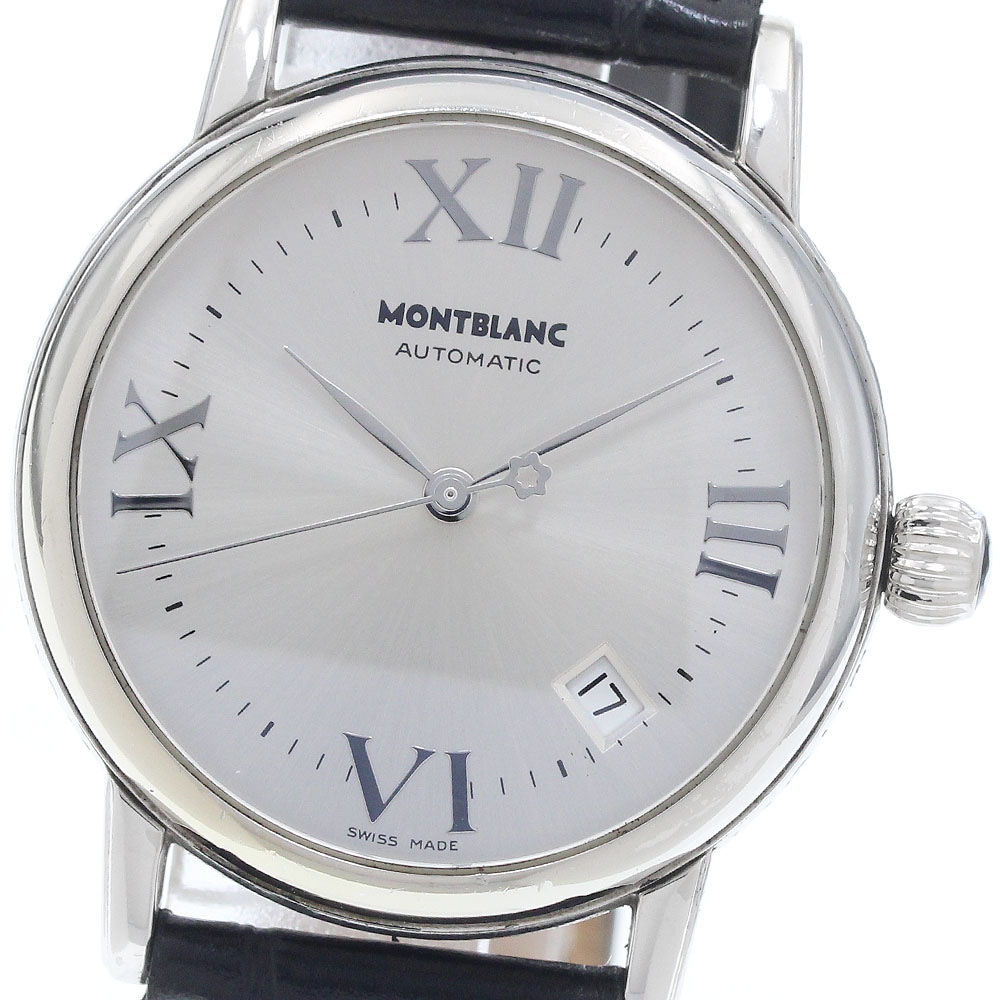 モンブラン MONTBLANC 7042 マイスターシュティック デイト 自動巻き メンズ _957227【中古】