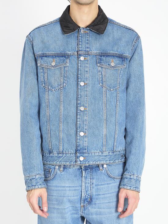 DIOR Men Coats & Jackets 613D494 BLUE