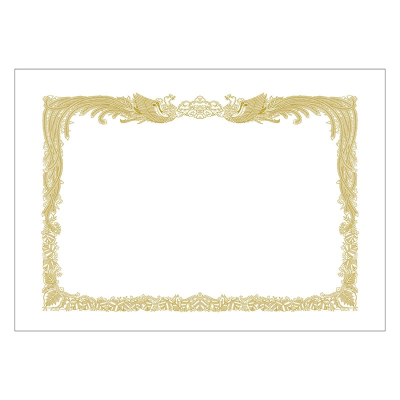 （まとめ買い）ササガワ 賞状用紙 上質紙 みの判 縦書き用 100枚入 10-5030 [x3]