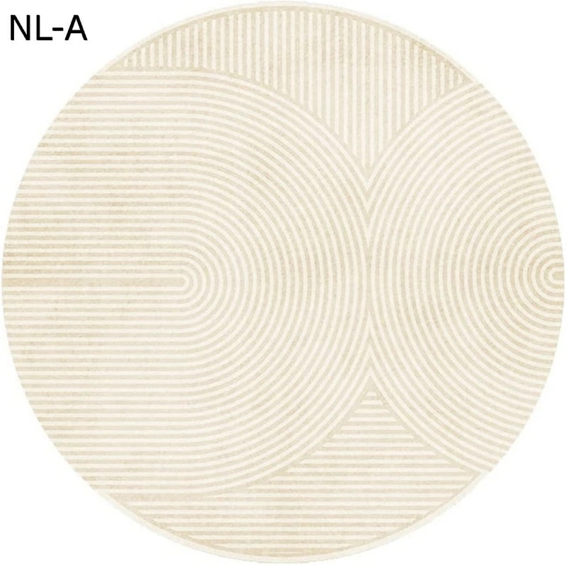 カーペット 円形 140 丸型ラグ 円形マット 円形絨毯 床保護マット 滑り止め 防音 耐磨耗性 春夏秋冬 北欧 シンプル モダン インテリア ラグカーペット リビングラグ チェアマット