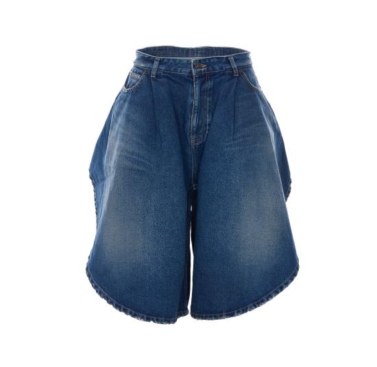 BALENCIAGA Women Shorts & Burmudas 872219 TRW614060 Blue