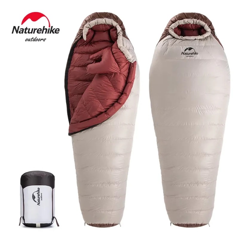 Naturehike-キャンプ,ハイキング,アウトドア用の超軽量寝袋,20D