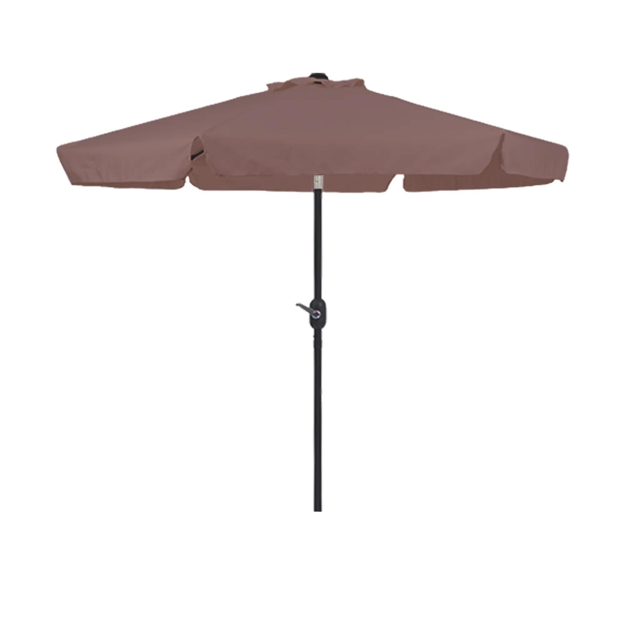 【国内在庫品 急速出荷】【ブラウン】パラソル単体 直径220cm 30+UPF紫外線対策 角度調整 パラソルセット ベース パラソル ガーデンパラソル 4,915円