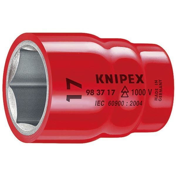 KNIPEX(クニペックス)9837-11 (3/8SQ) 絶縁ソケット 1000V