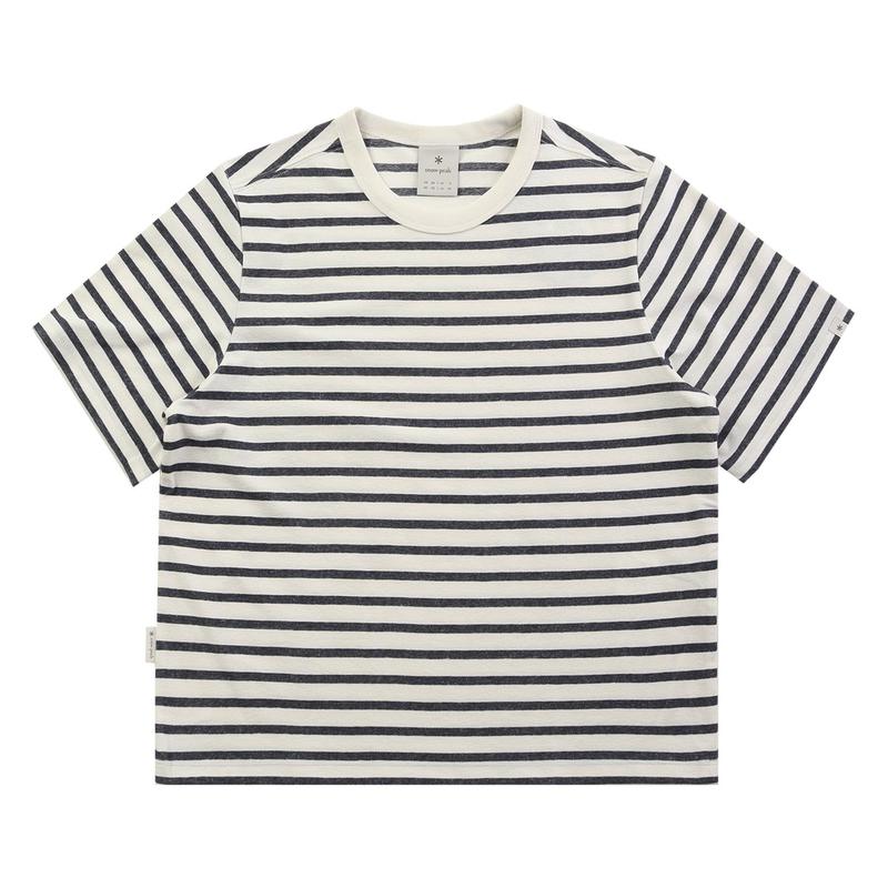 女性ソロナストライプ半袖Tシャツ S26MWFTS69 NY