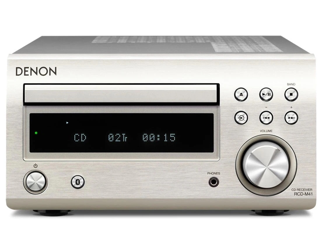 RCD-M41-SP [プレミアムシルバー] Bluetooth対応CDレシーバー