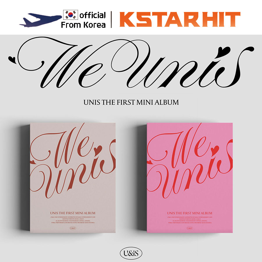 (2種セット) UNIS - WE UNIS (1stミニアルバム) 5,193円