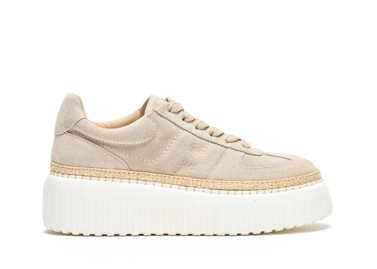 HOGAN Women Sneakers HXW7100FY40 BTMC023 Beige