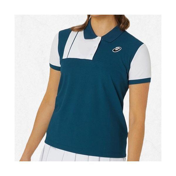 アシックス ウーマン クラシック SS ポロシャツ(2042A295412) 半袖Tシャツ 2042A295412 2403789
