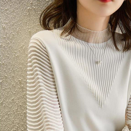 トップス デート シャツ ブラウス カットソー 袖あり 長袖 かわいい 大人可愛い きれいめ シンプル カジュアル 大人 上品 おしゃれ お洒落 主役級 存在感 春 秋 10代 20代 30代