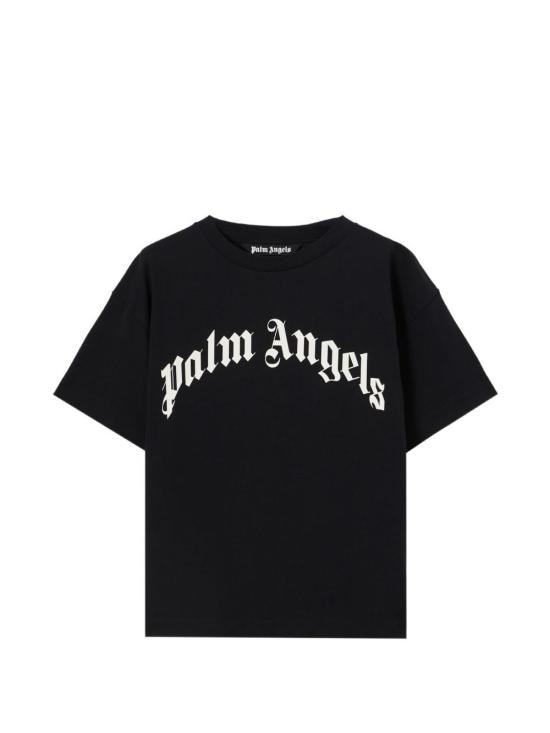 PALM ANGELS Men T-Shirts PMAA109S26 JER00G1003 Black off white