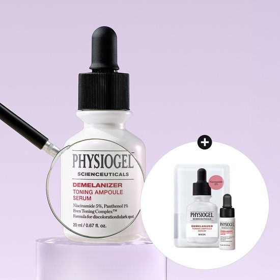 ピジョーグ サイエンティクルズ ディメラナイザートーニングアンプルセラム 20ml + 4ml + マスク1枚