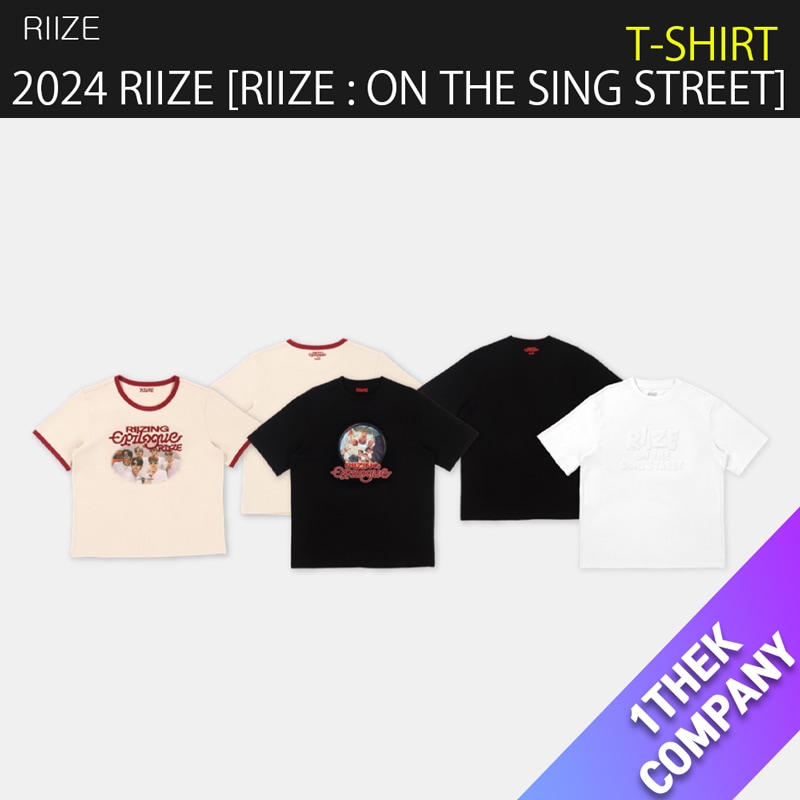 [購入金額特典]（T-SHIRT）RIIZE [RIIZE : ON THE SING STREET] POP-UP STORE MD