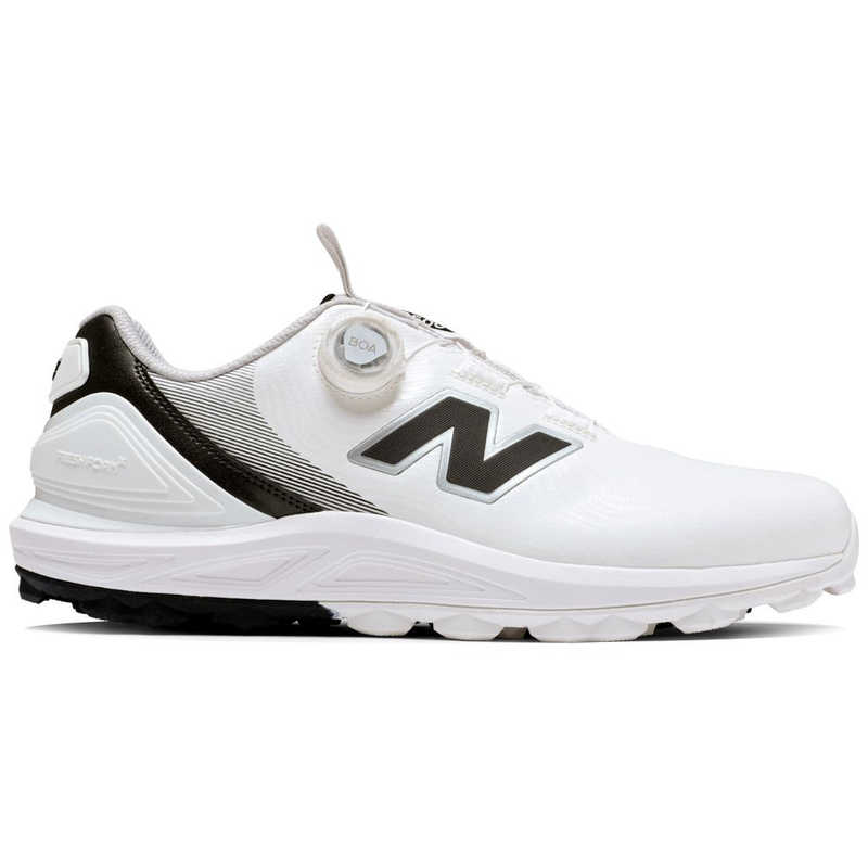 メンズ ゴルフシューズ Fresh Foam X 2500 v5 SL ボア Boa WHITE with BLACK and SILVER METALLIC ［ 27.5cm］ 　UG2500B