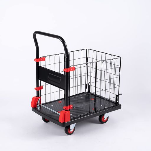 台車 カゴ付き台車 バスケット 折りたたみ フェンス台車 軽量 小型 バスケット台車 ミュートキャスター 静音 150KG 300KG 折りたたみ台車 コンパクト キャスター付き キャリー ワゴン 台