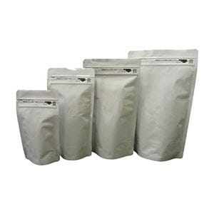 （まとめ）セイニチ 「ラミジップ」 アルミタイプ 白 115x90+28mm（50枚）[x5]