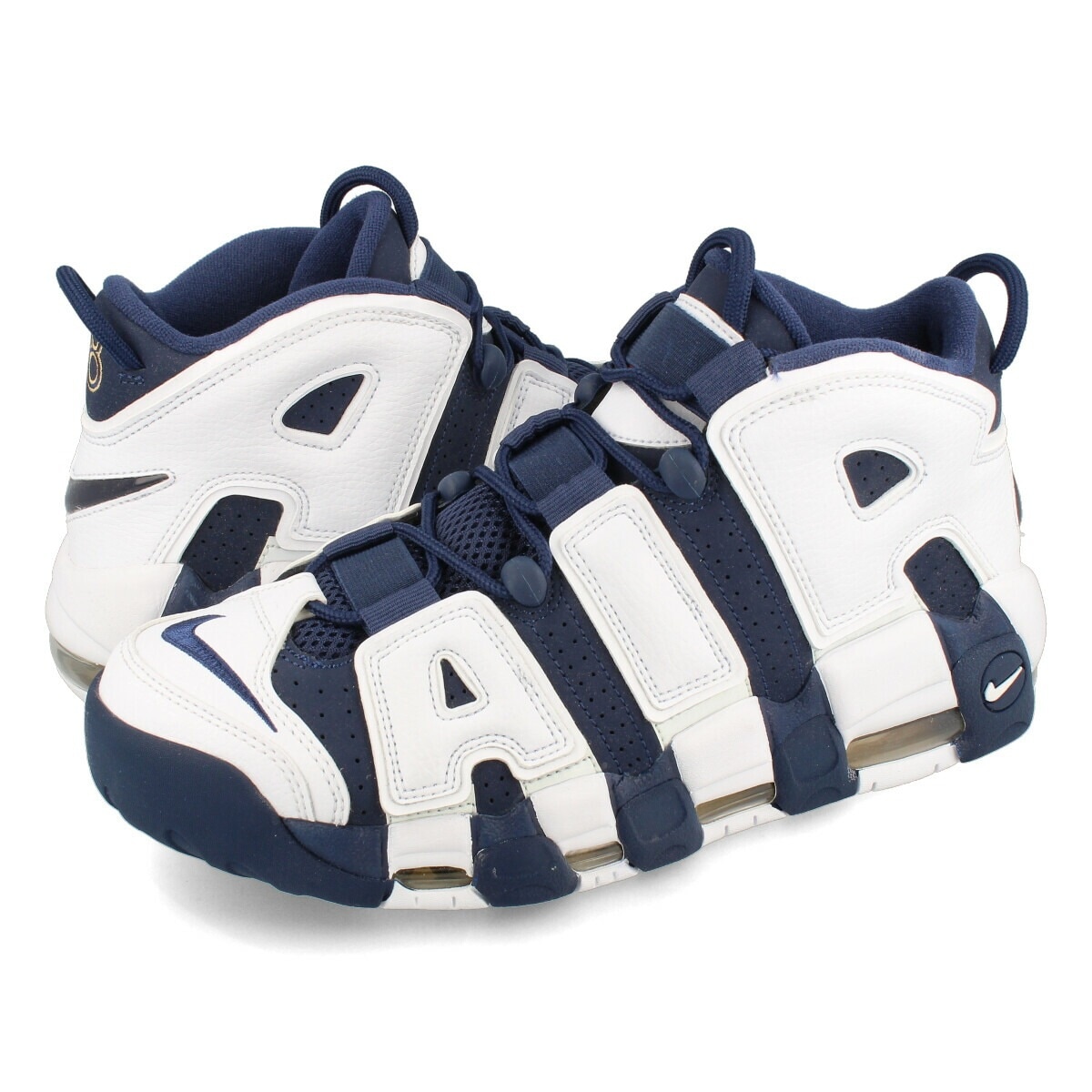 AIR MORE UPTEMPO WHITE/MIDNIGHT NAVY/RED/GOLD 【OLYMPIC】