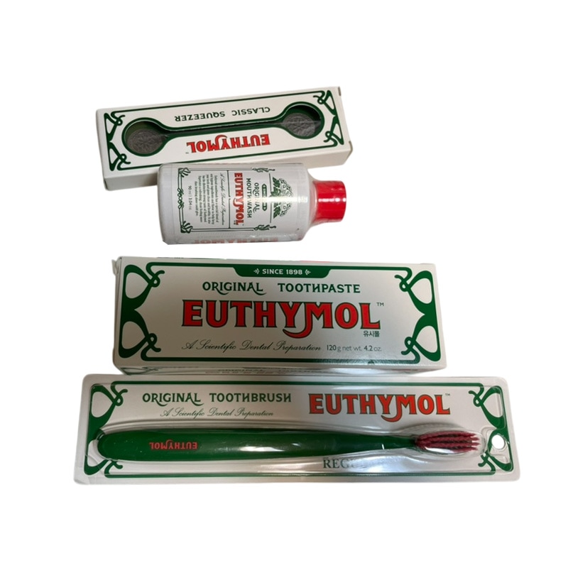 ホワイトニング歯磨き粉/ (120g x 4個+ガグルゼロマイルド90ml+スクイザー+歯ブラシ)