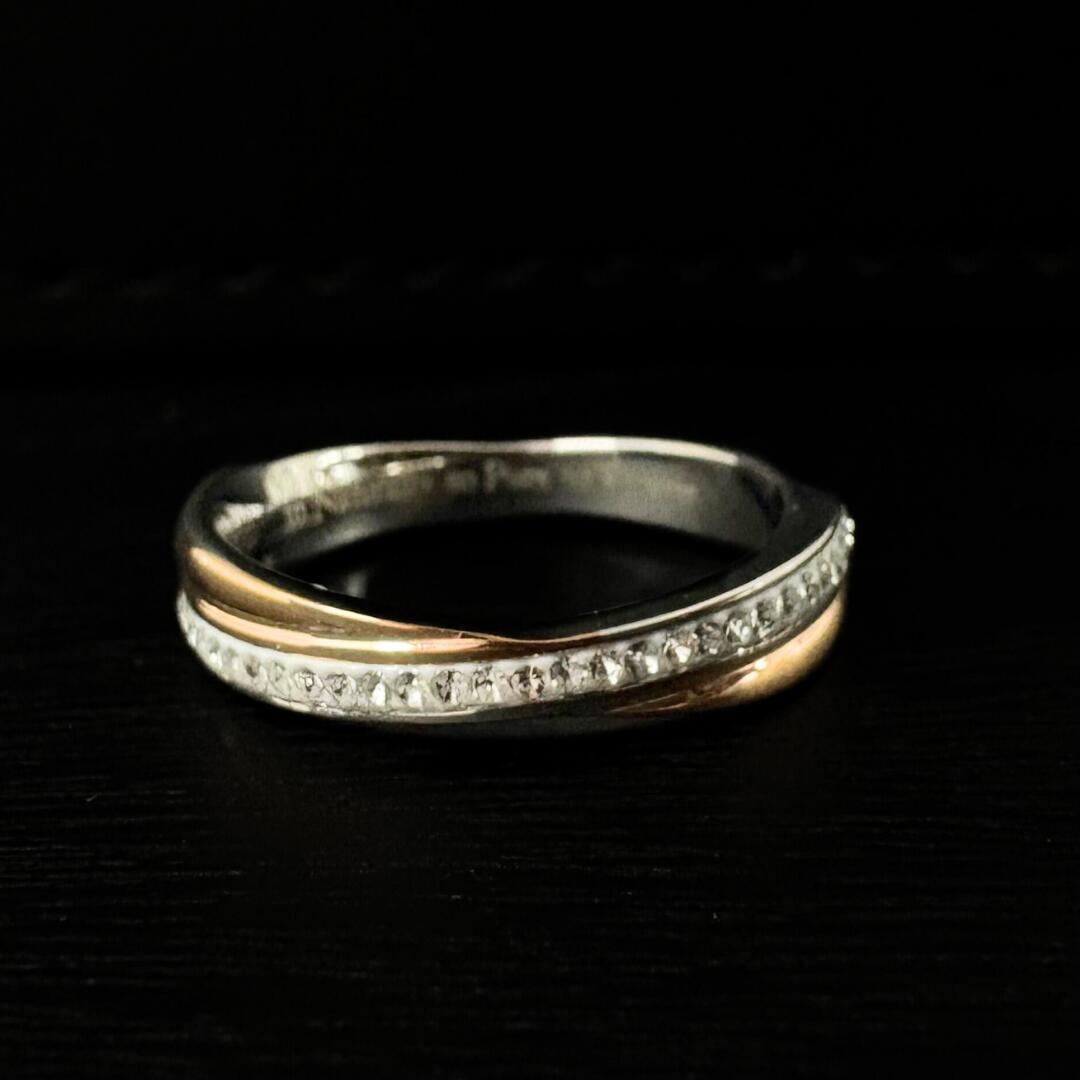 正規品 ナチュラルピュア エタニティリング 指輪 レディース つけっぱなし 7号 9号 11号 13号 コンビカラー サージカルステンレス 金属アレルギー 対応 結婚式 結婚記念日 誕生日 プレゼント