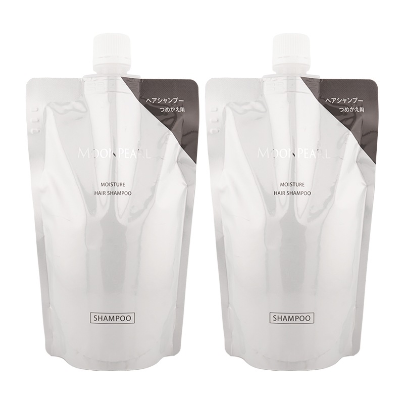 [2個セット]ムーンパール モイスチャー ヘアシャンプー レフィル 詰替用 350ml [ギフトラッピング対応]