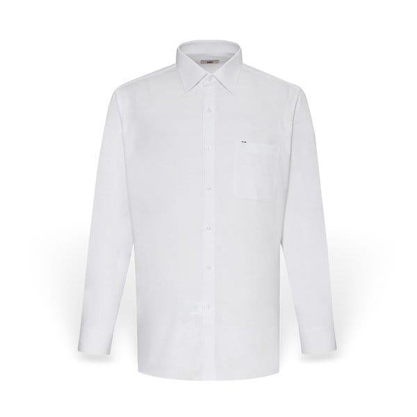 男性ストレッチドビーレギュラーフィット長袖シャツ DLA1SHDL114A1