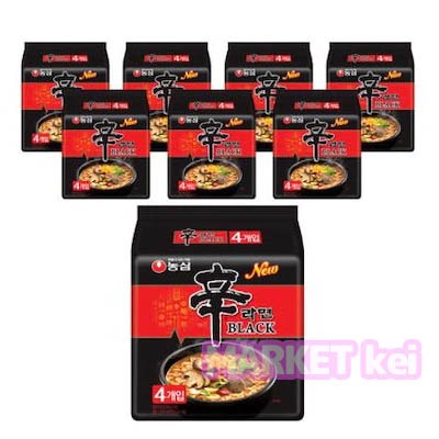 【134g 32個】シンラーメンブラック/韓国ラーメン/人気食品/韓国 食品/ 韓国ラーメン
