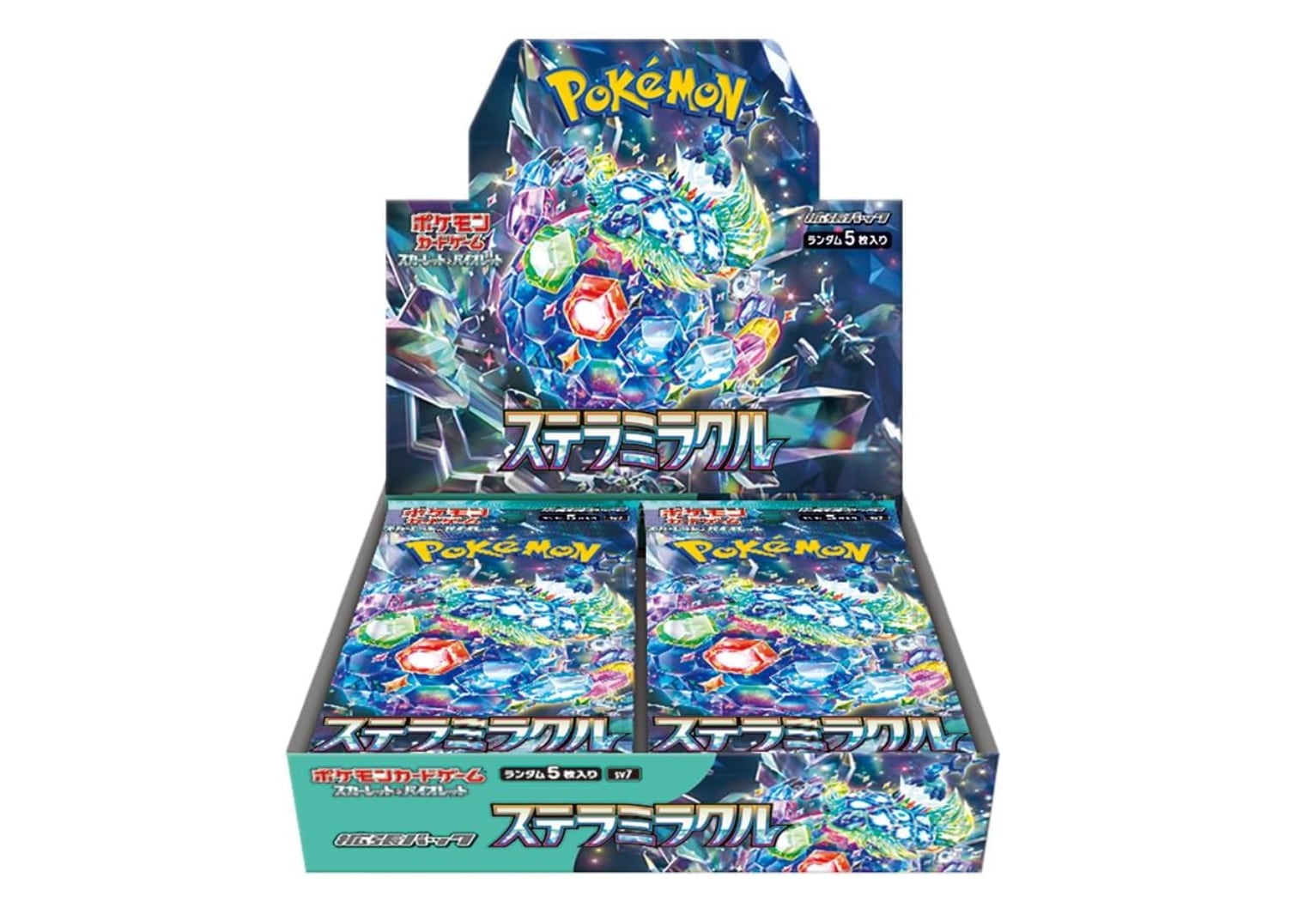 ポケモンカードゲーム スカーレット＆バイオレット 拡張パック ステラミラクル BOX テラパゴス ポケカ ポケモン ポケモンカード pokemon