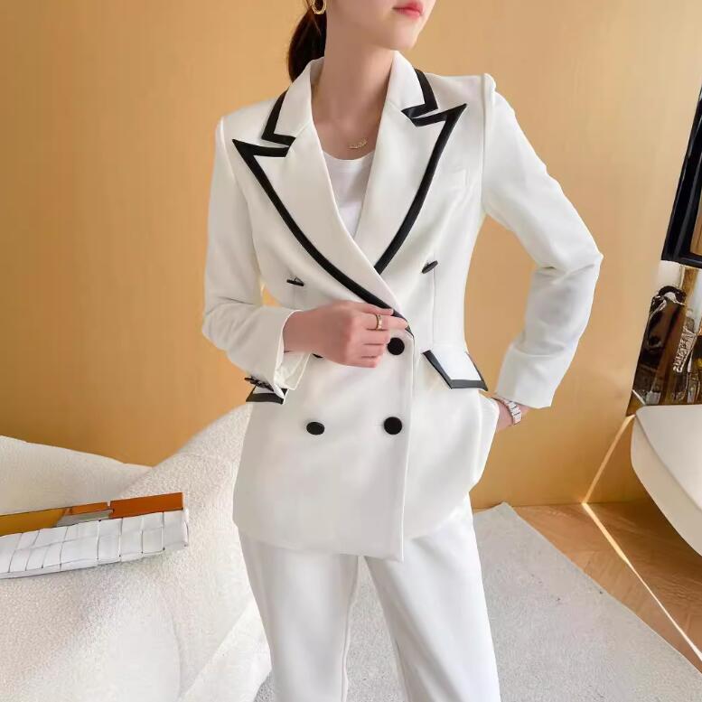 予約受付中長袖 2点スーツセット レディーススーツ リクルートスーツ 女性スーツ ビジネススーツ パンツスーツ カジュアル 七五三 フォーマル スリム ボトムス セットアップ ジャケット パンツ 入学