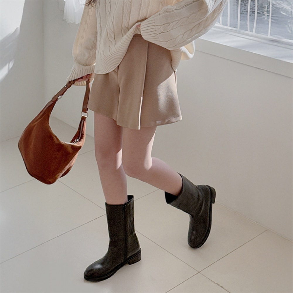 (JSTYLEのイーブレット) イーブレットメンフィーピントックキュロットパンツ Jスタイル