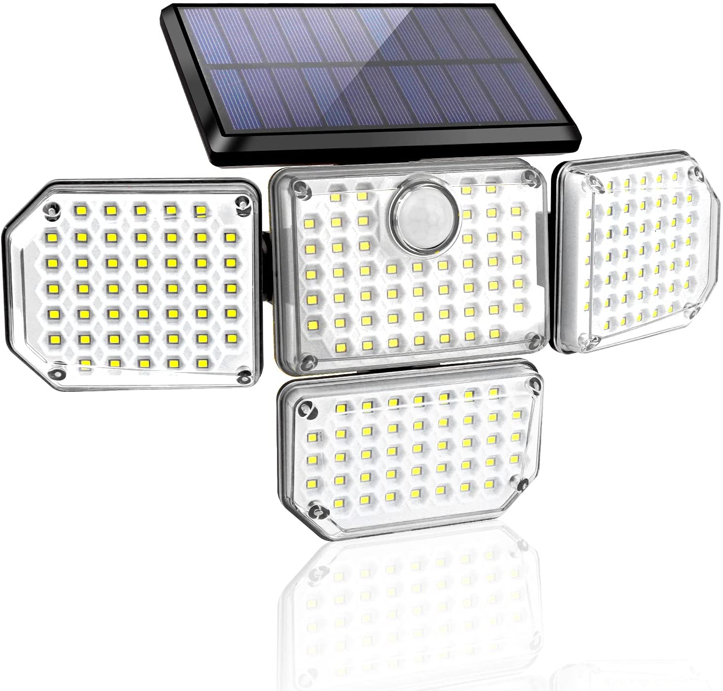 センサーライト ソーラーライト 181LED 180角度回転 ガーデンライト 1500LM IP65防水 ソーラー 3つ知能モード 300照明範囲 人感センサー 自動点灯 消灯 省エネ 防水 防犯