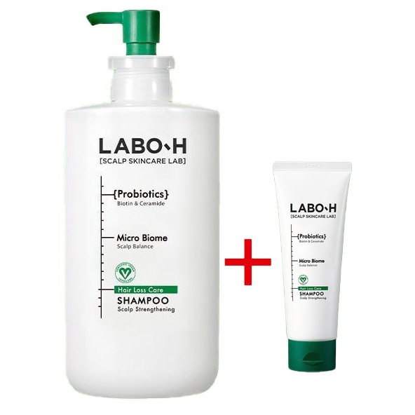 LABO-Hプロバイオティクス脱毛症状緩和 頭皮強化シャンプー750ml+100ml