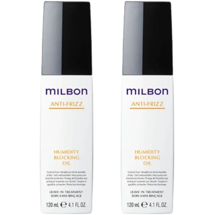 2個セット ヒューミディティ ブロッキングオイル 120ml milbon アウトバストリートメント くせ毛 髪の広がり 湿度