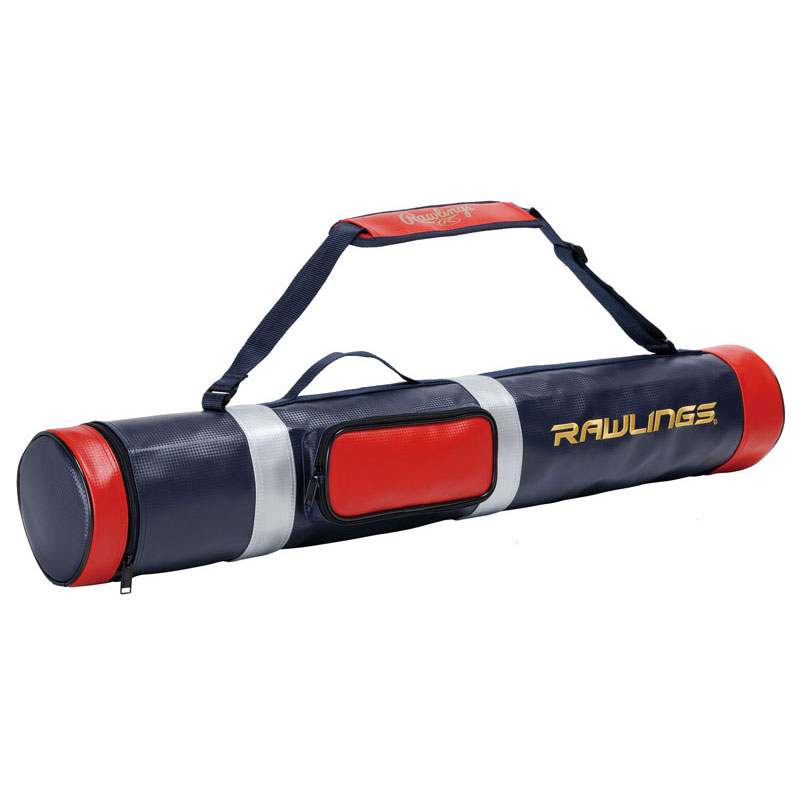 バットケース（4本入り） バットケース ネイビー/レッド/ゴールド 24SS EBC14S06