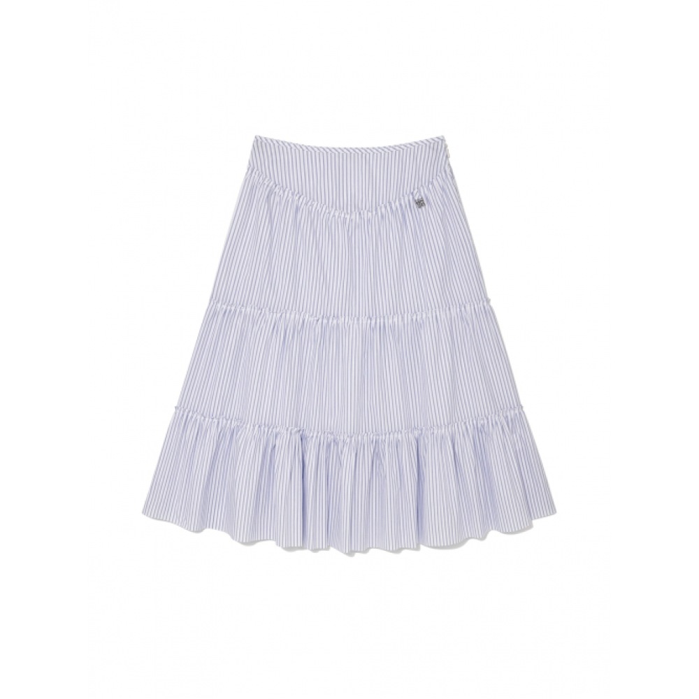グロウニーロデオティアードフリルスカート (ストライプ)