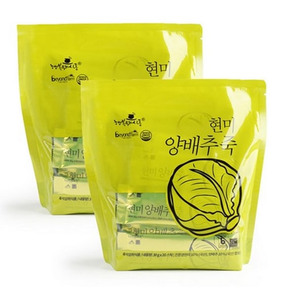 幸福ウリ食品 玄米キャベツ粥 鮮食粉 スティック型 30g 40包