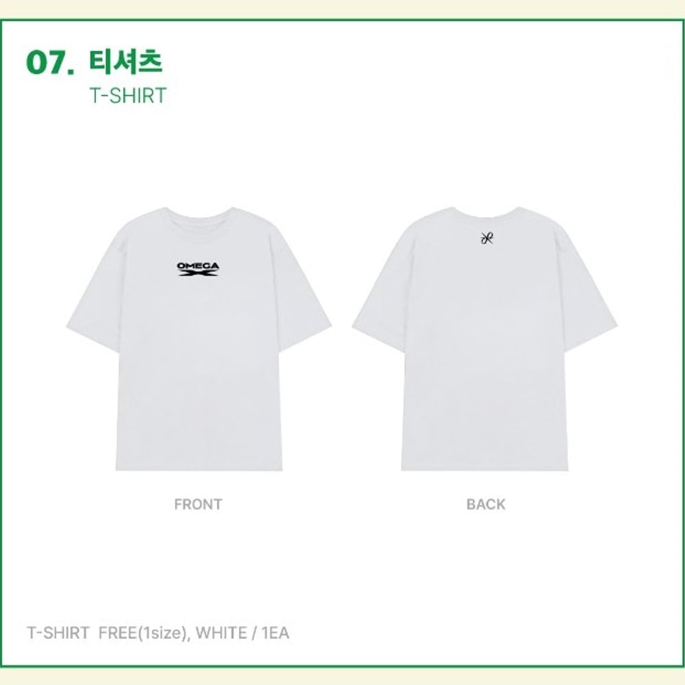 [公式] OMEGAX 3rd ANNIVERSARY POP-UP STORE MD : T-SHIRT
