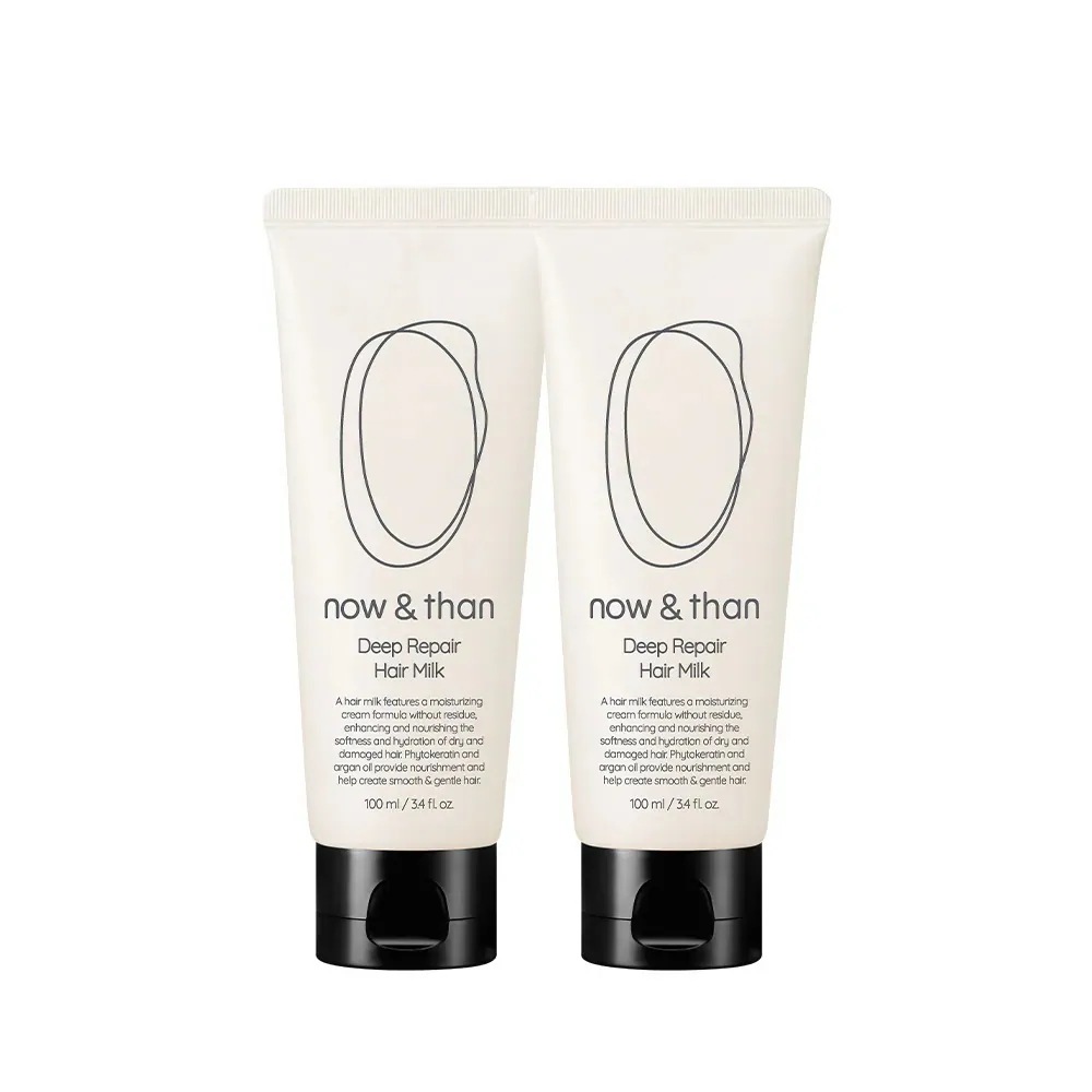 [25SS/New]ディープリペア ヘア ミルク エッセンス 100ml+100ml #熱ダメージ保護 #ダメージヘア 集中ケア