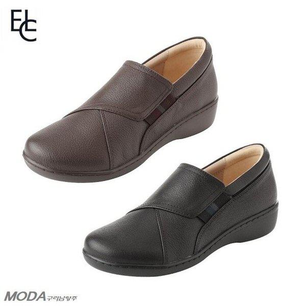 軽量クッションコンフォート女性用単靴スリッポンLCWC96U539_XGN