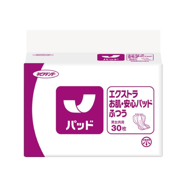 (まとめ) ネピアテンダーエクストラお肌安心ふつう1P 2セット