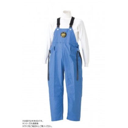 スミクラ レインウェア マリン胸付ズボン ブルー LL G-229 5,123円