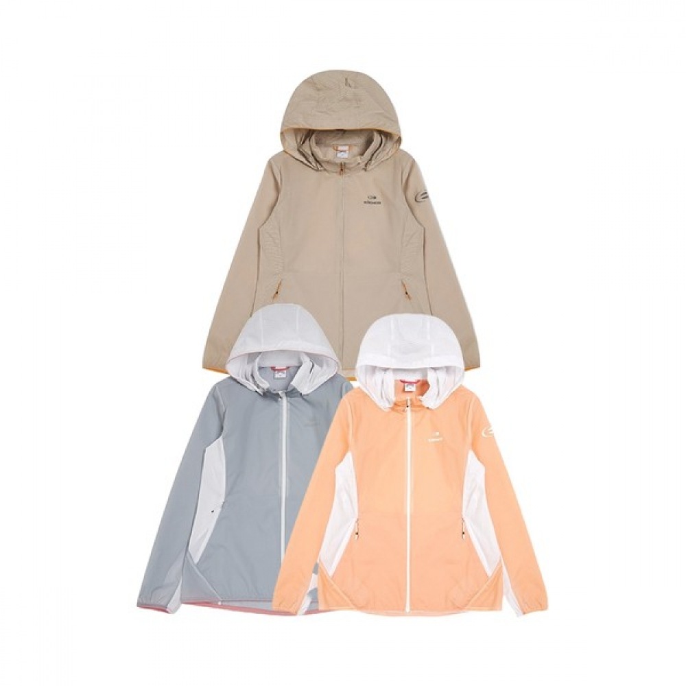 [アイダー] 女性用チタン超軽量防風ジャケット-DWM22104 9,369円