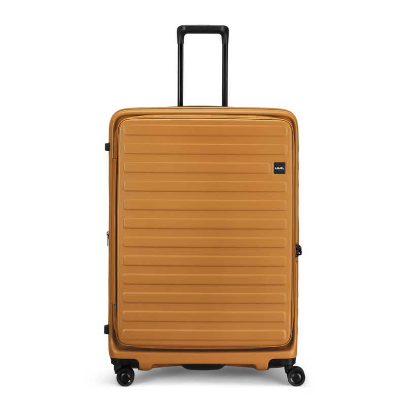 スーツケース REFRESH ファスナータイプ 旅行日数目安：10泊以上 約120L TSAロック搭載 Cubo ［TSAロック搭載］ ゴールデンオーカー　CUBO-LL-REFRESH-GO