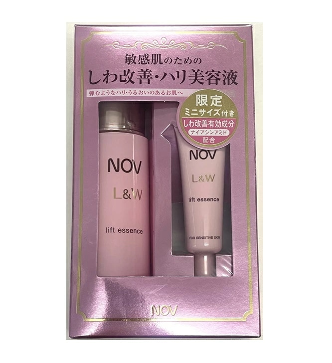 NO V ノブ L＆W リフトエッセンス 限定セット美容液【医薬部外品】28g＋ミニサイズ5g