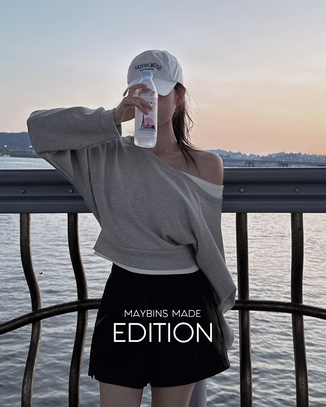 [MADE] ニジェンレイヤードマンツーマン韓国ファッション レディース