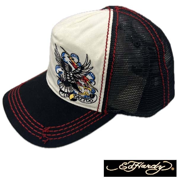 アウトレット 訳あり エドハーディー キャップ 【200種類の品揃え】 Ed Hardy Cap EAGLE ホワイト ブラック メンズ レディース エド・ハーディー 正規 LAセレブ 着用