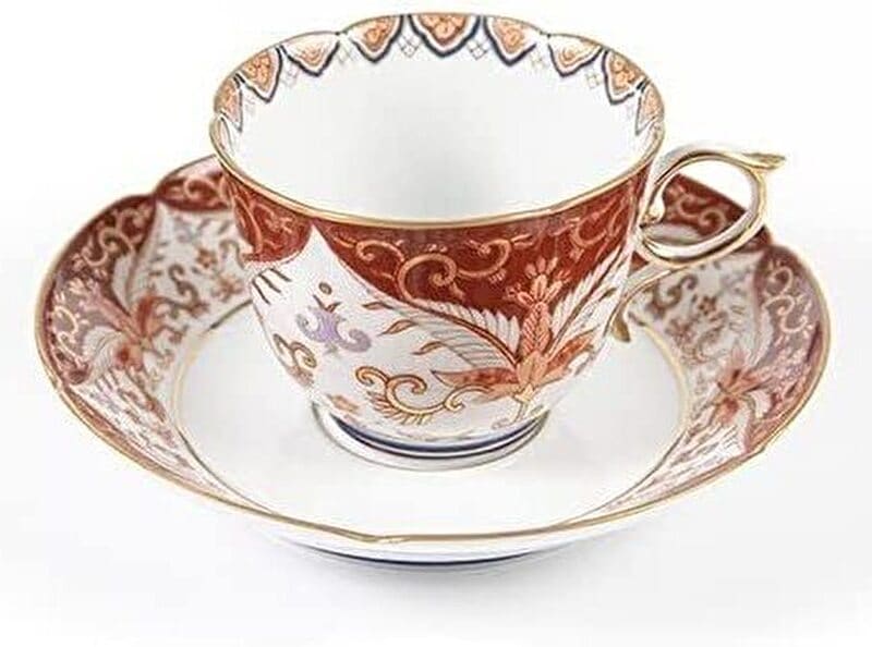 赤濃 金彩 唐草【コーヒー碗皿】有田焼　其泉　S-3173 8,118円